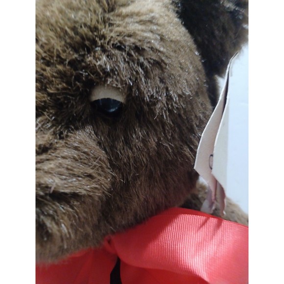 20" VINTAGE BEVERLY HILLS TEDDY BEAR CO BROWN STUFFED Jointed ANIMAL PLUSH TOY - Picture 5 of 15